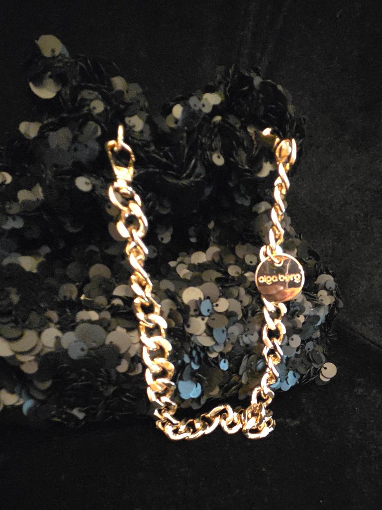 Olga Berg Mattie Sequin Top Handle Bag - Like New — image 8 of 8